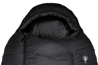 DownWool Subzero 2.0 sleeping bag | 18° F | BLACK EDITION Long