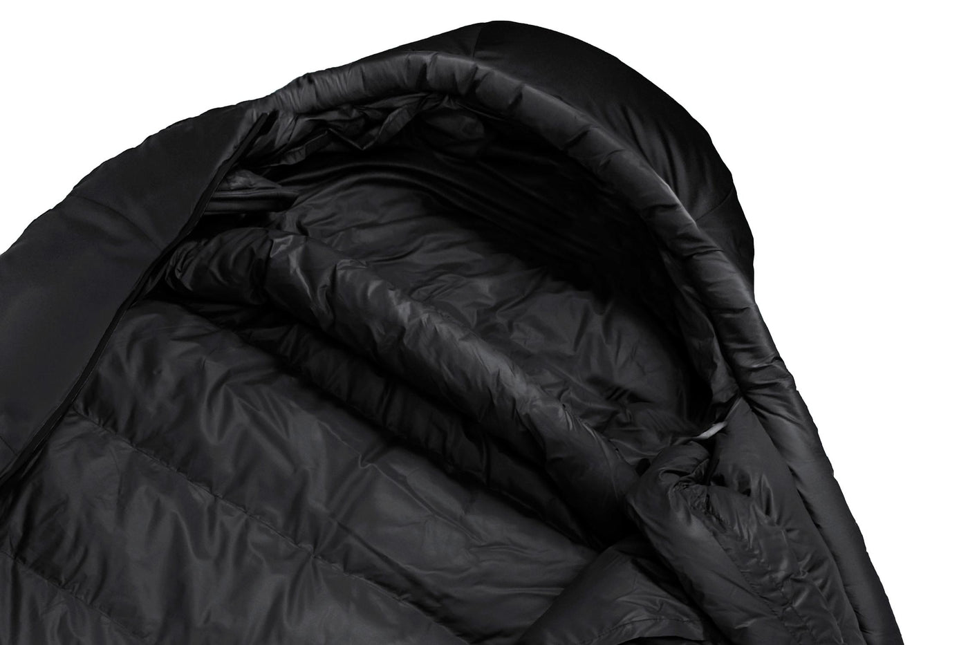 DownWool Subzero 2.0 sleeping bag | 18° F | BLACK EDITION Long