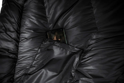 DownWool Subzero 2.0 sleeping bag | 18° F | BLACK EDITION Regular