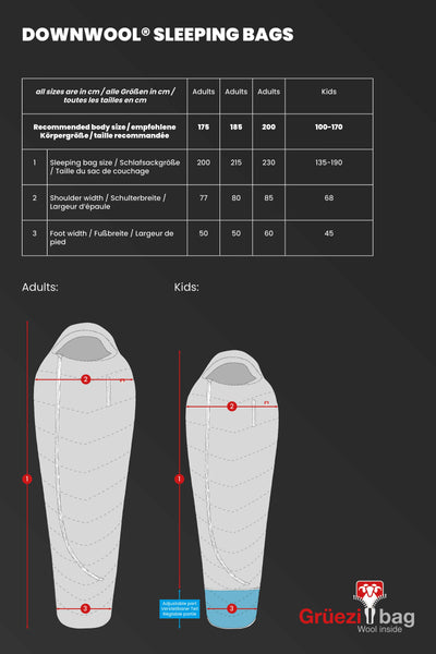 DownWool Summer 2.0 Sleeping Bag | 26°F Extra Long