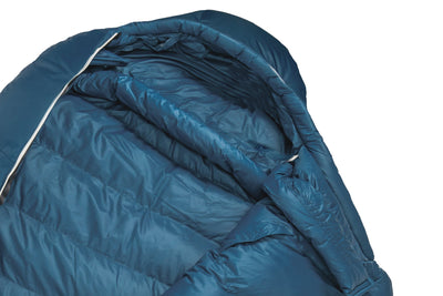 Grüezi bag Outdoorschlafsack Biopod DownWool Ice 175 - Wärmekragen