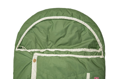 Grüezi bag Wollschlafsack Biopod DownWool Nature Comfort - anpassbare Kapuze