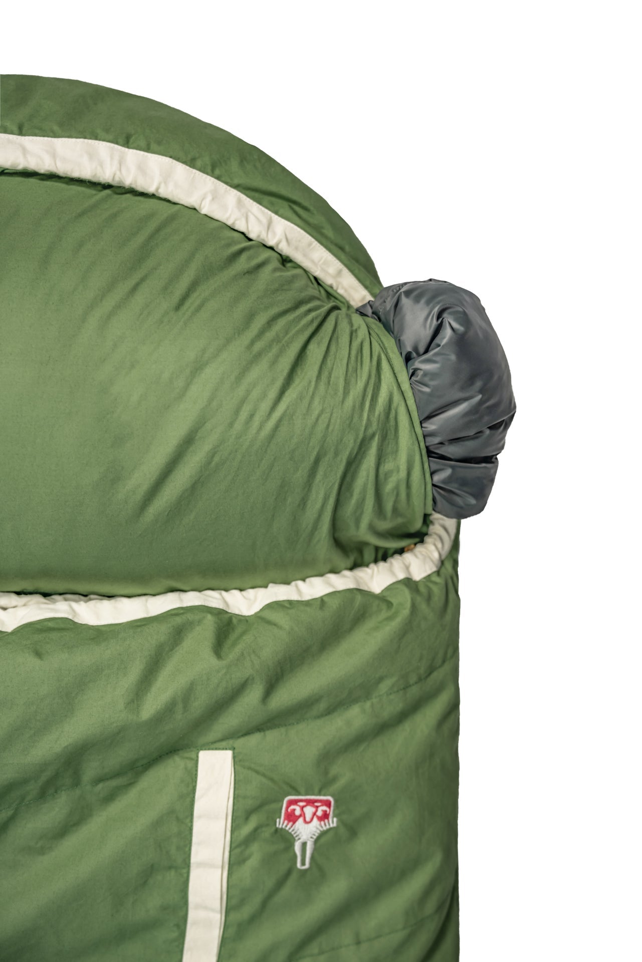 Grüezi bag Komfortschlafsack Biopod DownWool Nature Comfort - Kopfkisseneinschubfach