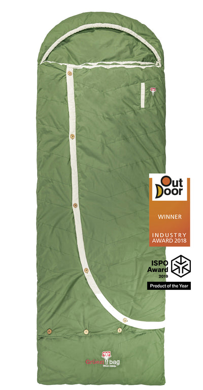 Grüezi bag Deckenschlafsack Biopod DownWool Nature Comfort