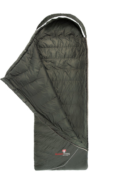 Grüezi bag Deckenschlafsack Biopod DownWool Summer Comfort - aufgeschlagen