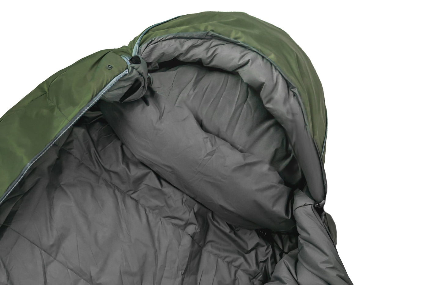 Grüezi bag Wollschlafsack Biopod Wolle Survival - Wärmekragen