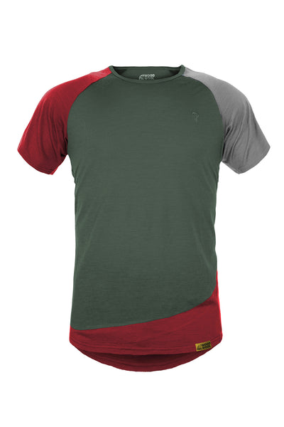 WoodWool T-Shirt Mr. Kirk | Bayberry Green